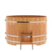 Купель Круглая Bentwood из сращенных ламелей натуральной лиственницы 1,80 х 1,80 х 1,1 м. Превью № 2