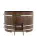 Купель Круглая Bentwood из сращенных ламелей мореной лиственницы 1,80 х 1,80 х 1,1 м. Превью № 2
