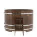Купель Круглая Bentwood из сращенных ламелей мореной лиственницы 1,80 х 1,80 х 1,2 м. Превью № 2
