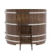 Купель Круглая Bentwood из сращенных ламелей мореной лиственницы 1,80 х 1,80 х 1,4 м. Превью № 3