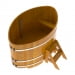 Купель Овальная Bentwood из натуральной лиственницы Рустик 1,08 х 1,75 х 1,0 м. Превью № 3