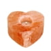 Подсвечник из розовой гималайской соли форма Сердце. Превью № 1