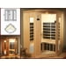 Трёхместная угловая инфракрасная сауна Helo HSI 70 H (хемлок) . Превью № 3