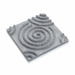 Каменные 3D панели, узор спираль 295х295 мм.. Превью № 1