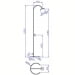 Душевая стойка без смесителя MARLIN. Превью № 2