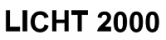 Licht 2000