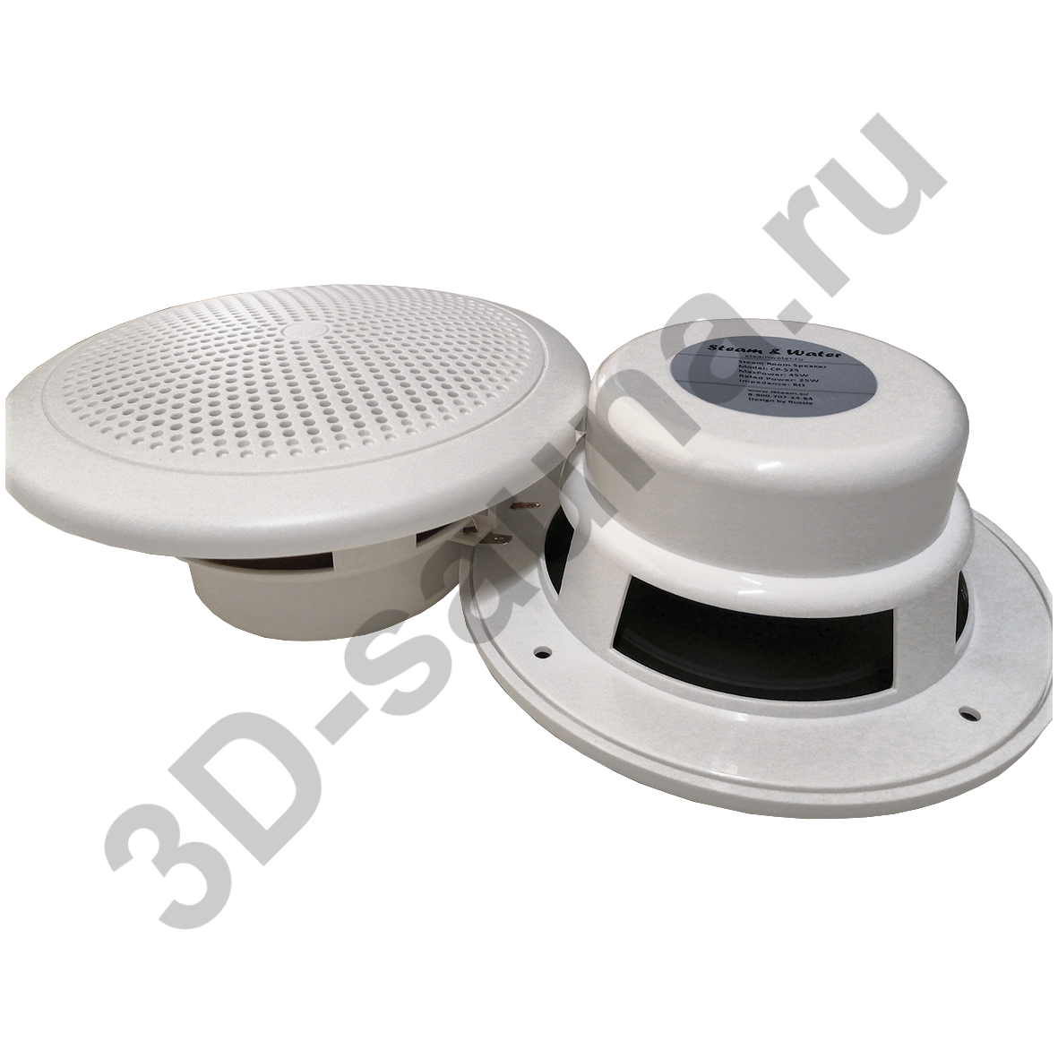 Комплект акустической системы встраиваемый SW 1 Black Standart Wood ...