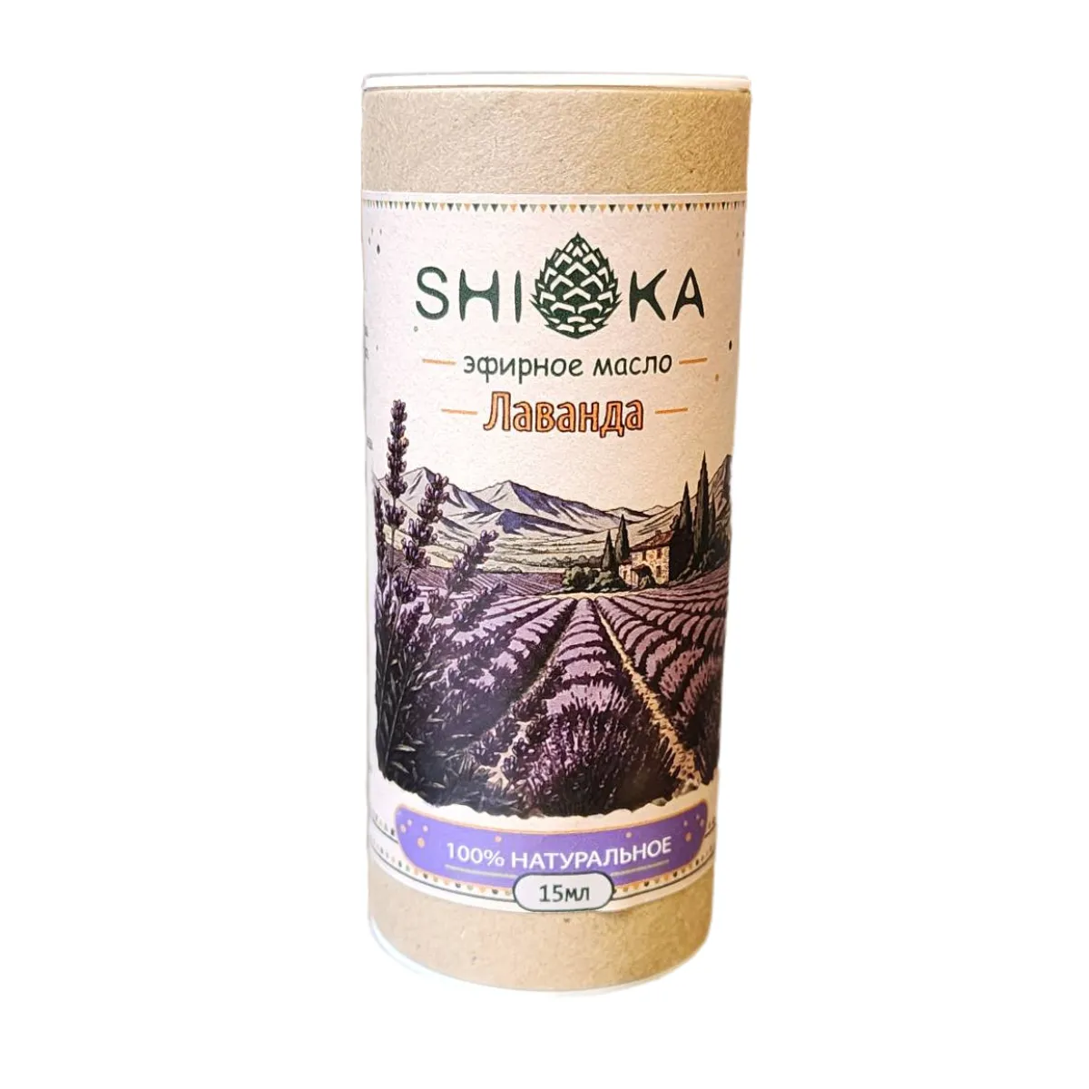 Натуральное эфирное масло Shishka Premium, Лаванда 15 мл