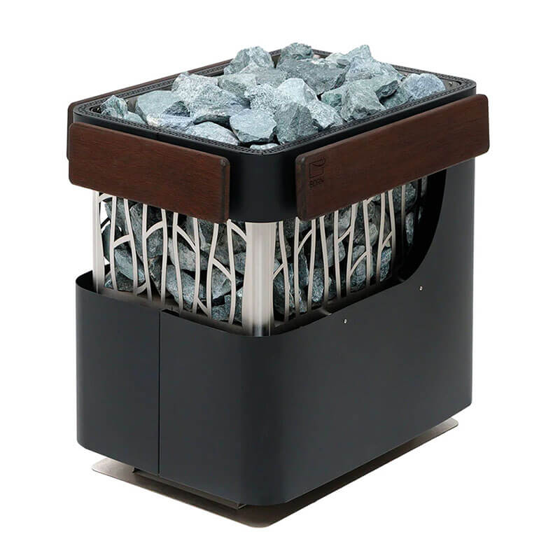 Электрическая печь BORN Stone 18E Black, 18 кВт