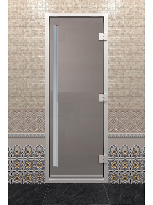Дверь DoorWood Престиж Хамам Сатин 190х80 (по коробке)