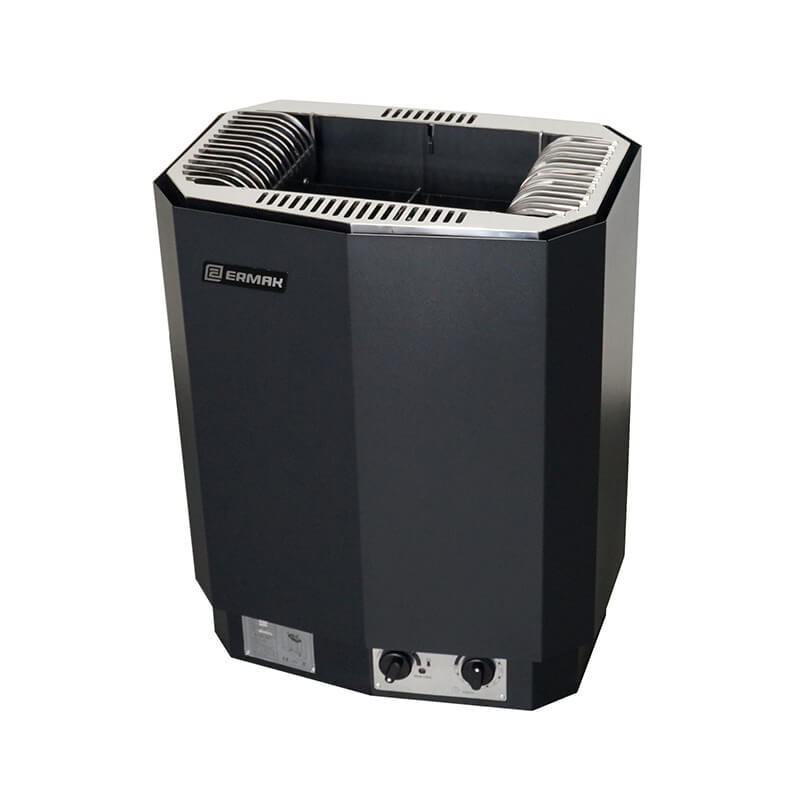 Электрическая печь для бани Ермак FT-45 BS, со встроенным пультом