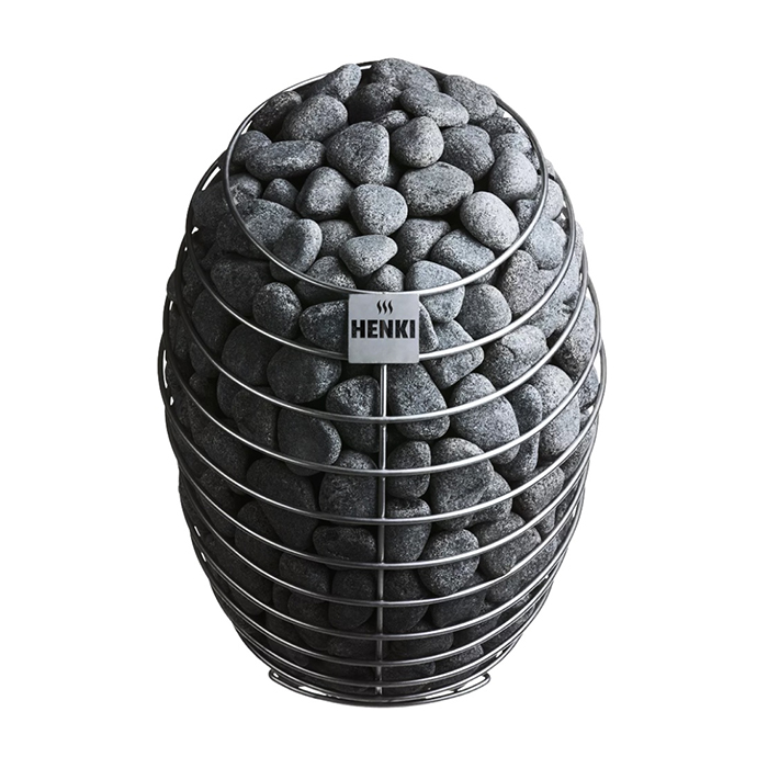 Электрическая печь для бани и сауны Henki Nest Black, черная, 8 кВт