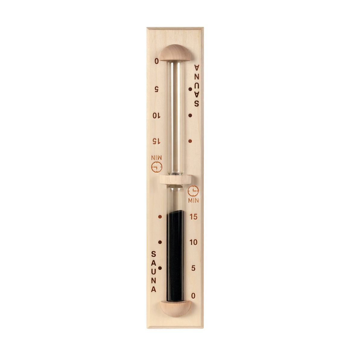 Часы песочные Maestro Woods MW-018 (осина / черный песок)