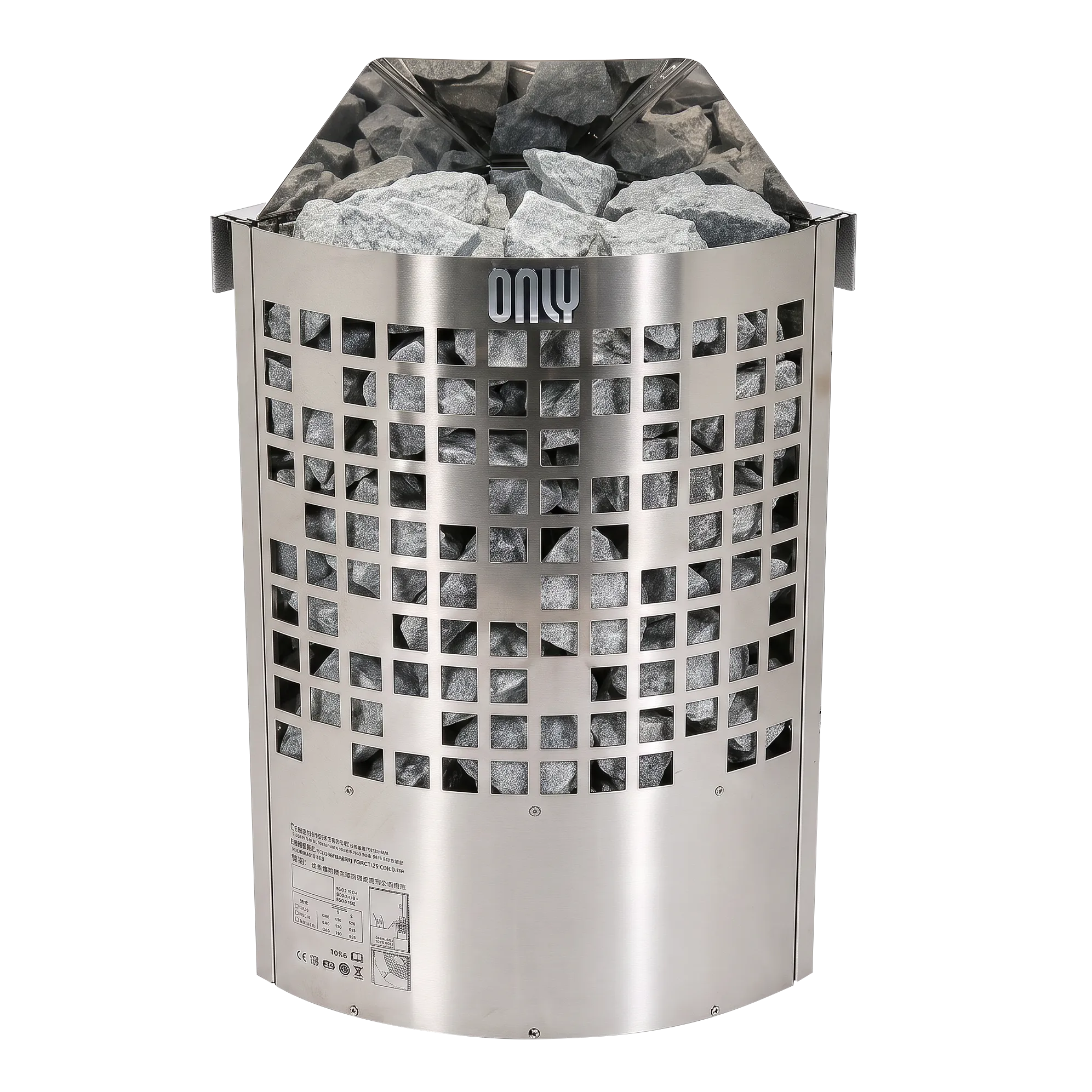 Электрическая печь для сауны ONLY Pixel Corner Mini CH30E, Нержавейка