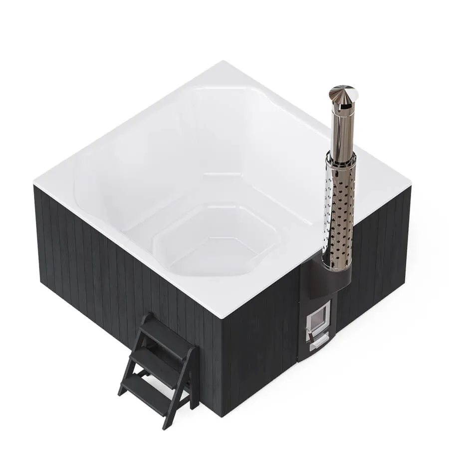 Купель PolarSpa ELITE QUATTRO 200 термососна графит