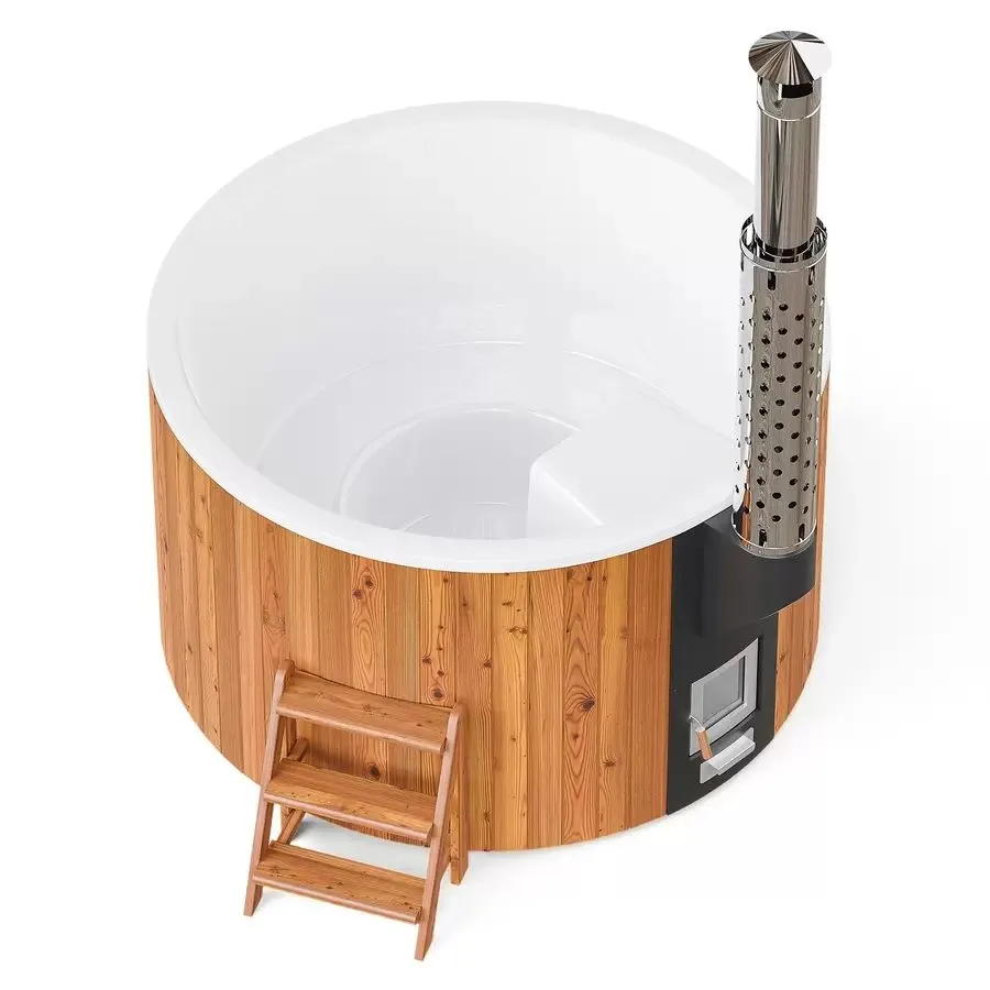 Купель PolarSpa ELITE 180 термоберёза светлая