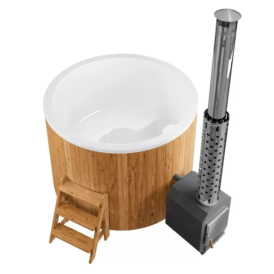 Купель PolarSpa COMFORT HOT 160 термоберёза светлая