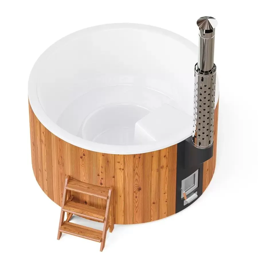 Купель PolarSpa ELITE 200 термоберёза светлая
