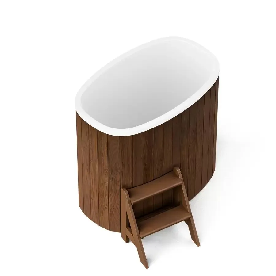 Купель PolarSpa STANDART 79 термоберёза тёмная
