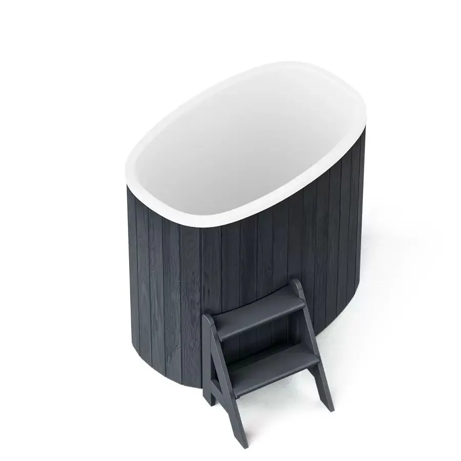 Купель PolarSpa STANDART 79 термоберёза графит