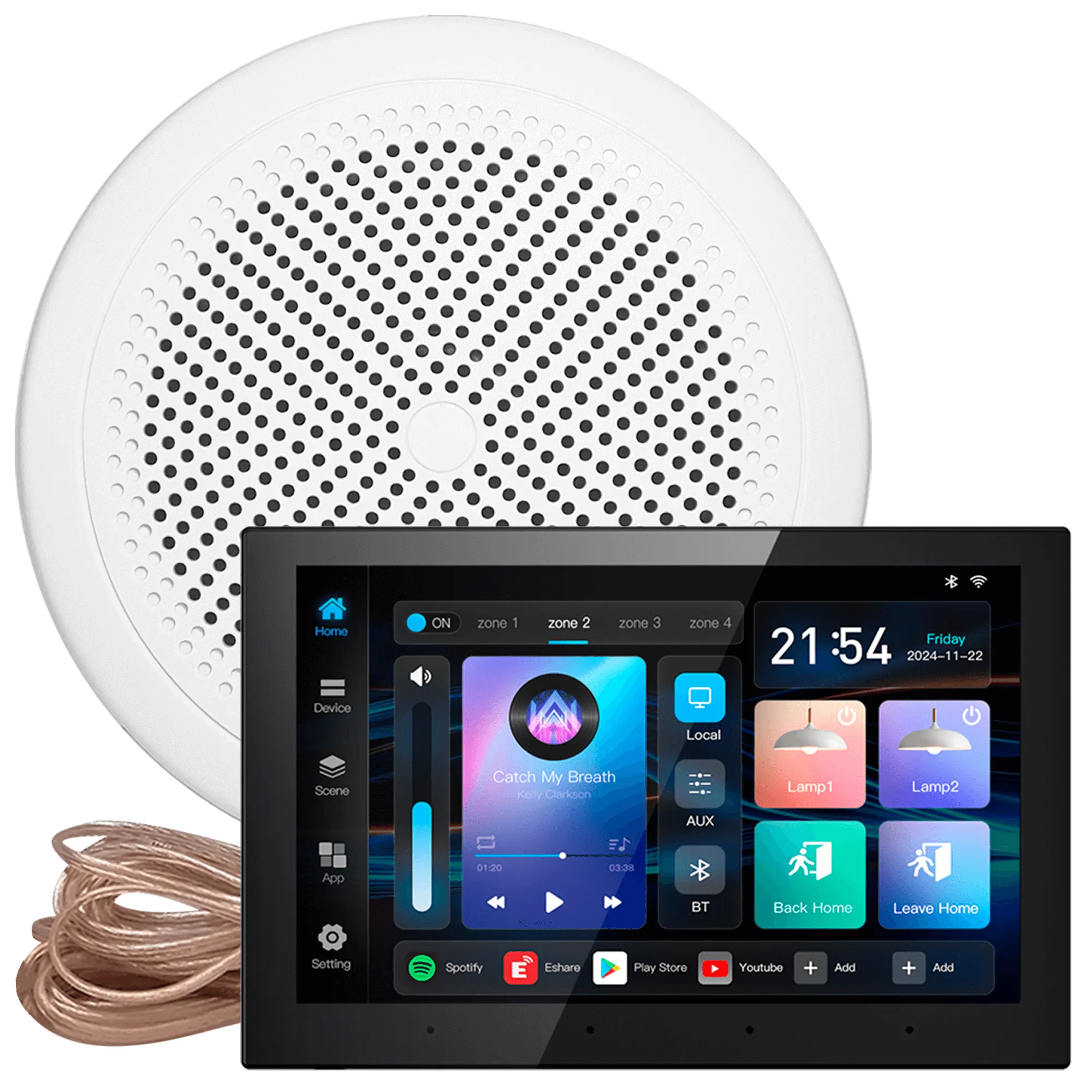 Комплект акустической системы SW-1 SOUND Next WiFI (одна колонка)