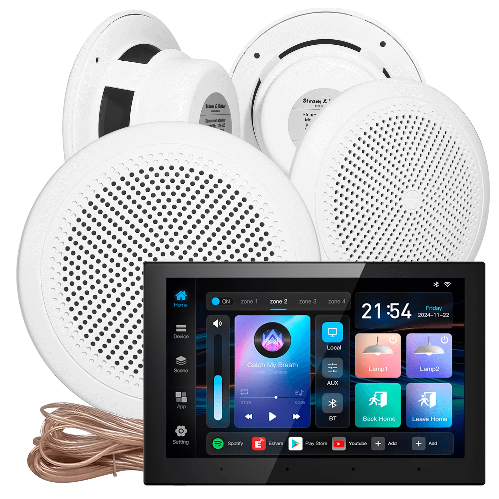Комплект акустической системы SW-4 SOUND Next WiFI (четыре колонки)