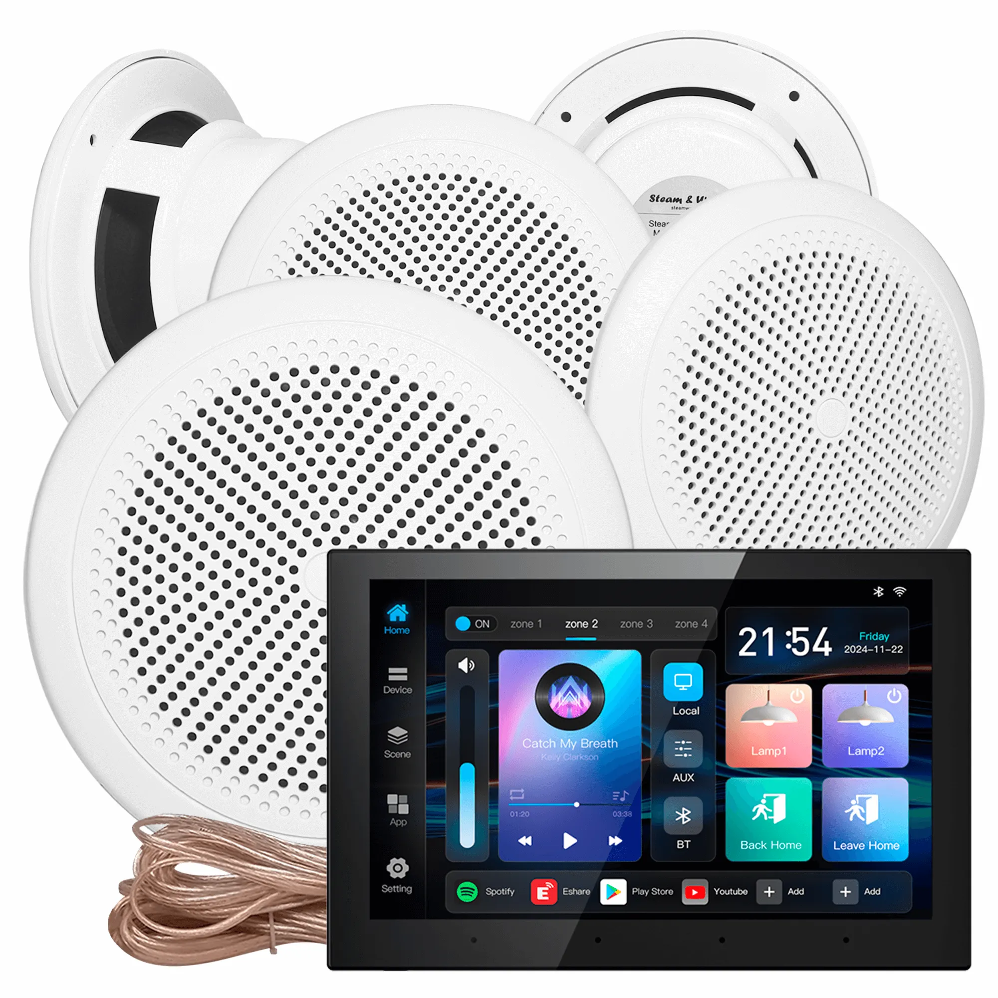 Комплект акустической системы SW-5 SOUND Next WiFI (пять колонок)