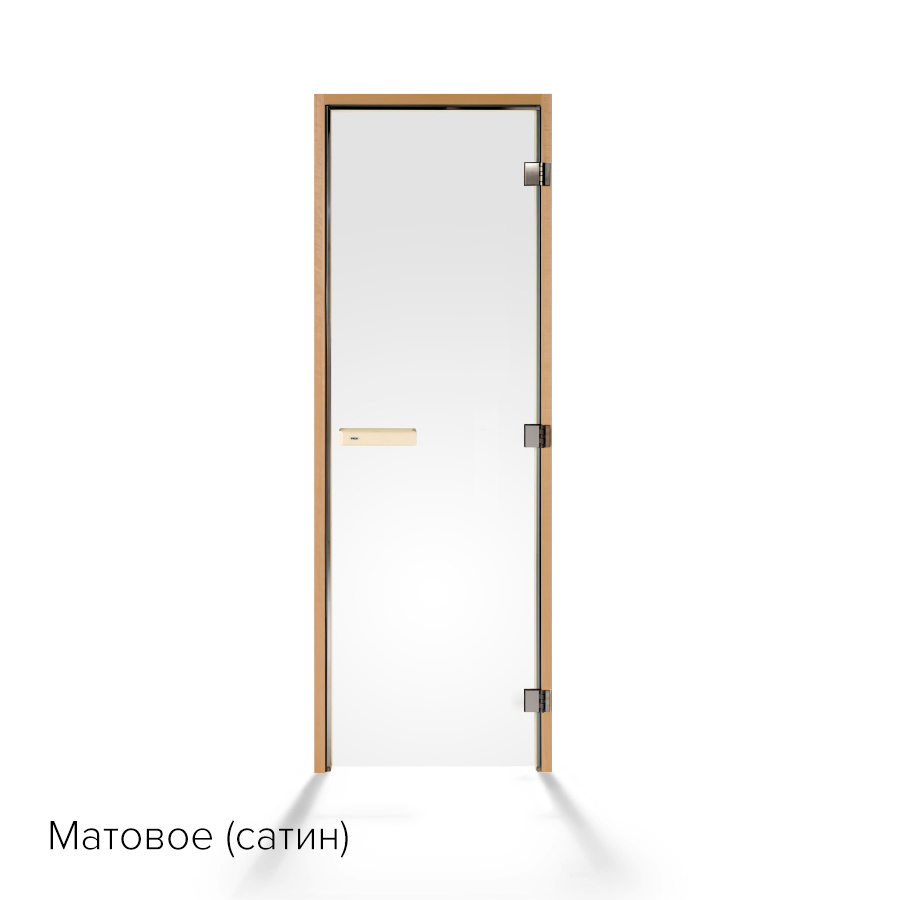 Дверь для сауны Tylo Harmony из термоосины с матовым стеклом
