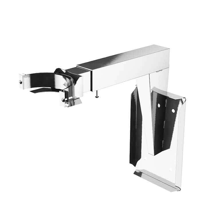 Кронштейн телескопический опорный, длина 400-750 мм, диаметр 180 мм