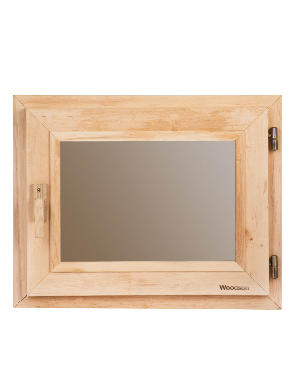 Окно Woodson стекло бронза 40x50 см, Ольха
