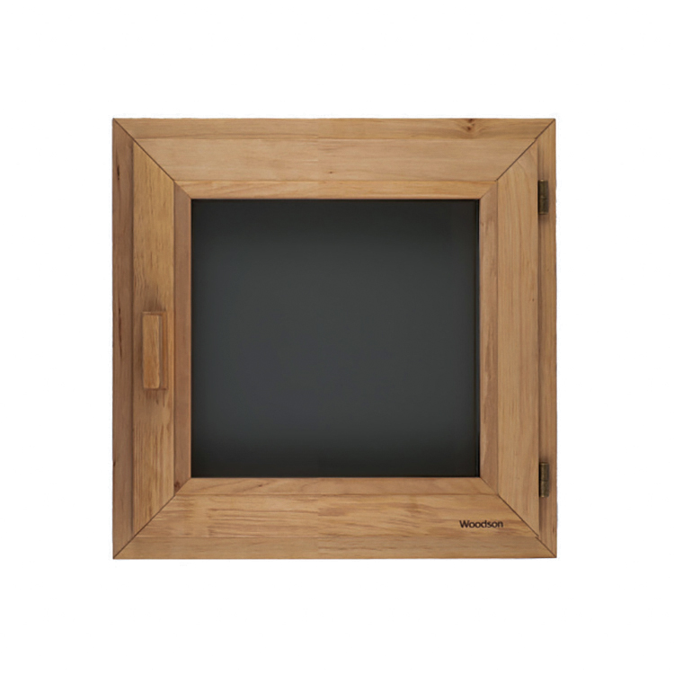 Окно Woodson PRO стекло GREY 50x50 см, Дуб
