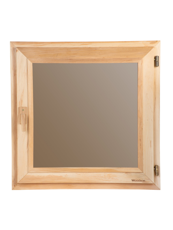 Окно Woodson стекло бронза 60x60 см, Ольха